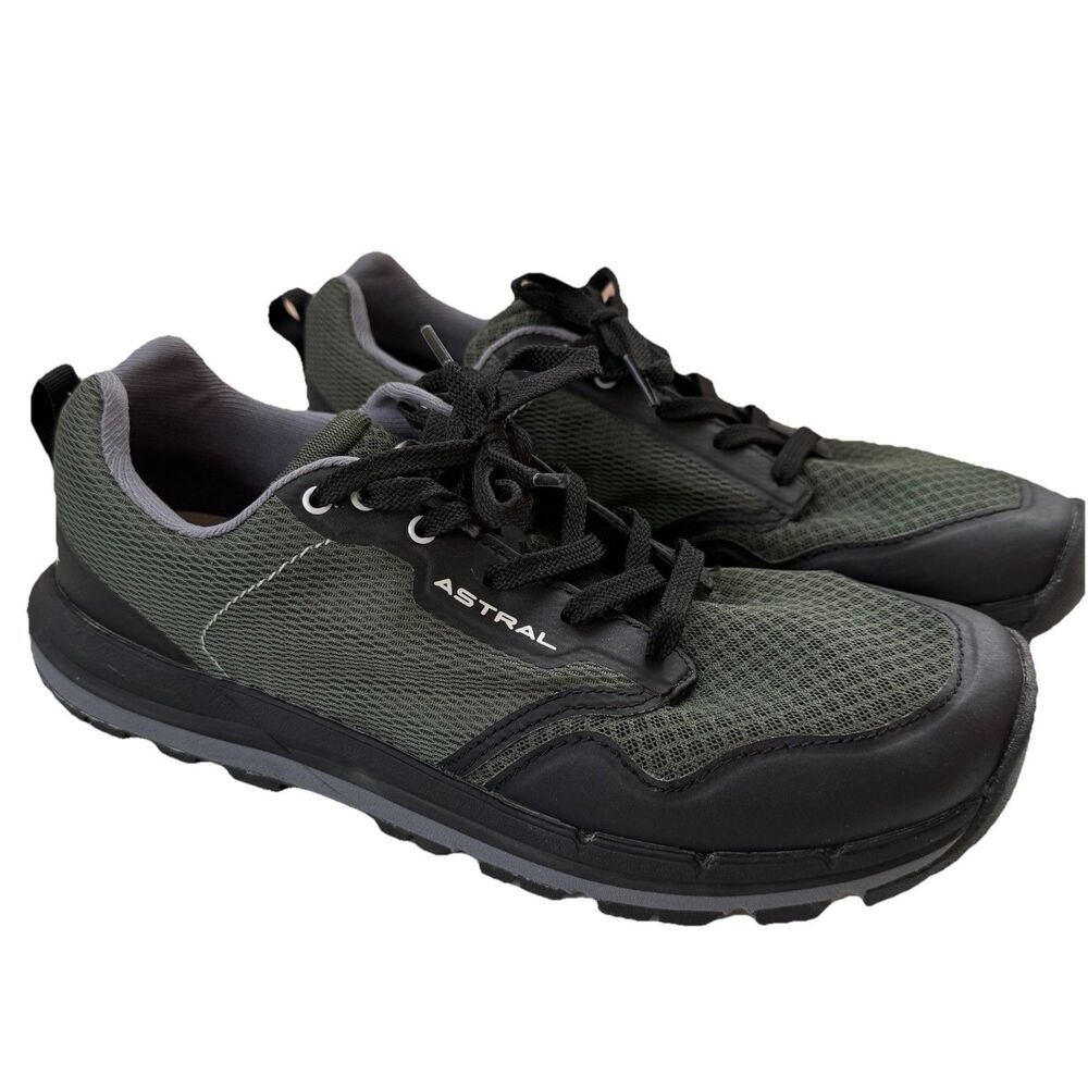 Astral TR1 Mesh Hiking Shoes Green Mens 8 EU 41 1/3  Lightweight Quick Drying